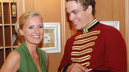 Xaver und Nora freuen sich