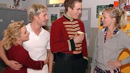 Tanja, Mike, Xaver und Nora