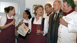 Andrè, Hildegard und das Küchenpersonal
