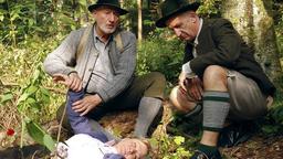Alfons und Pachmeyer neben Hildegard