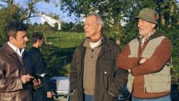 Werner und Alfons mit Kommissar Meyser