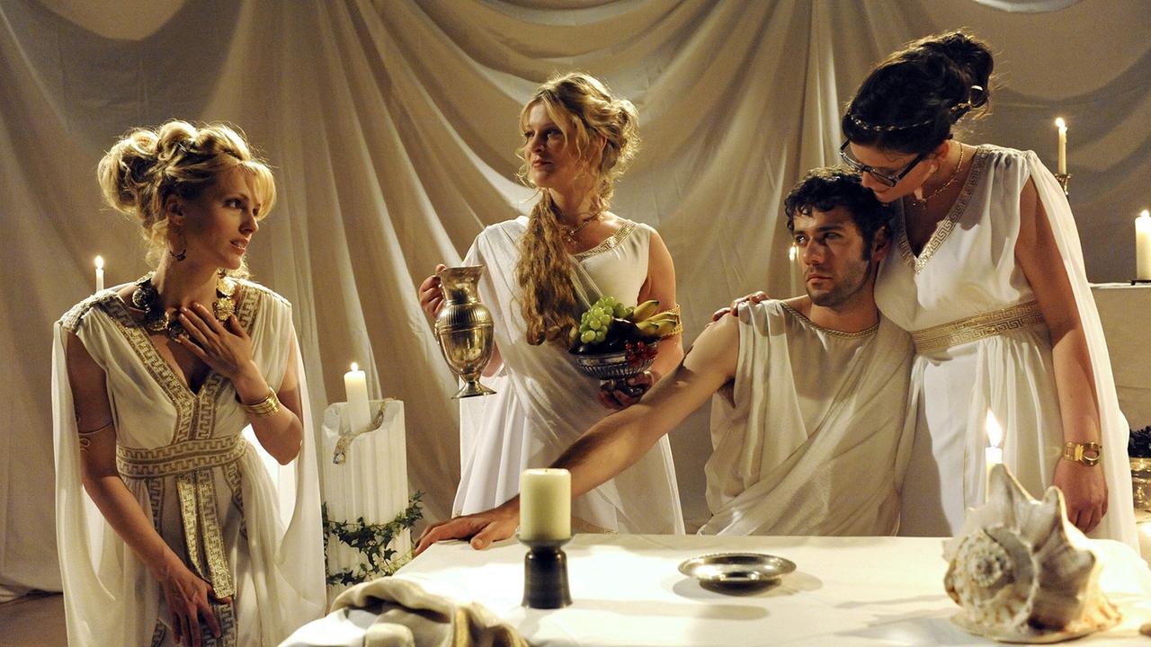 Rosalie, Lena, Jaco und Sibylle