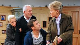 Tanja, Alfons, Nils und Hildegard
