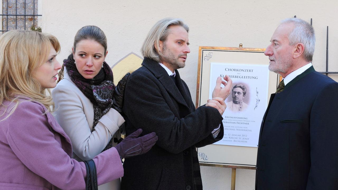 Alfons mit dem Kirchenchor