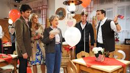 Hildegard, Xaver, Hendrik, Theresa und Moritz