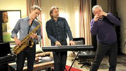 Michael, Martin und André musizieren