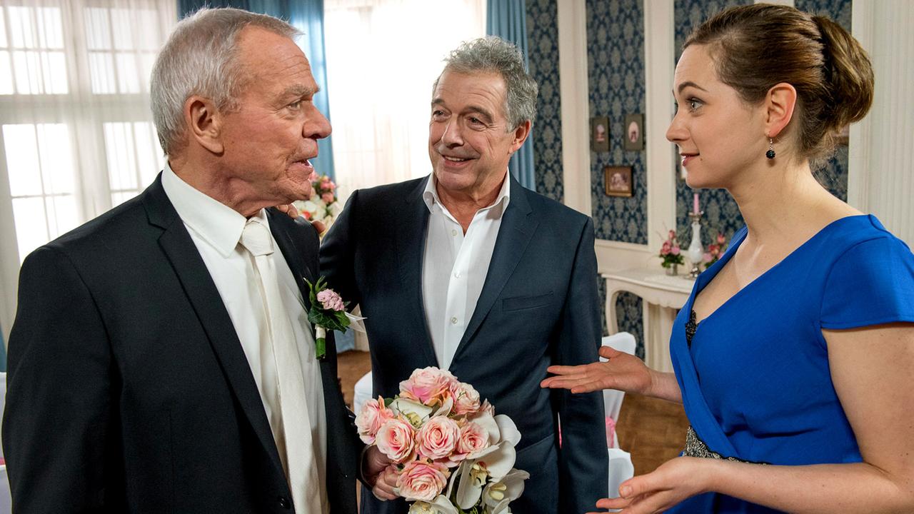 Sturm der Liebe Folge 2188 24.03.2015: Werner und André mit Tina