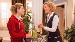 Sturm der Liebe Folge 2214 05.05.2015: Poppy und Natascha