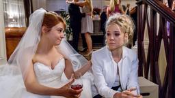 Hochzeit: Rebecca (Julia Alice Ludwig) und Ella (Victoria Reich) versöhnen sich.
