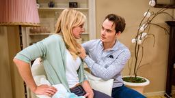 Luisa (Magdalena Steinlein) eröffnet David (Michael N. Kühl), dass sie ihn nicht schon vor ihrer OP heiraten möchte.