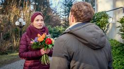 Maja (Christina Arends) kann Florian (Arne Löber) seinen Verrat nicht verzeihen.