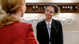 Vanessa (Jeannine Gaspár) gesteht Lia (Deborah Müller), dass ihr der Gedanke gefällt, mit Max eine Familie zu gründen.