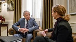 Werner (Dirk Galuba) rät Lia (Deborah Müller), sich einen anderen Pianopartner zu suchen