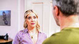 Zu Gretas (Laura Osswald) Schock ist Miros (Pablo Sprungala) größter Wunsch ein Baby.