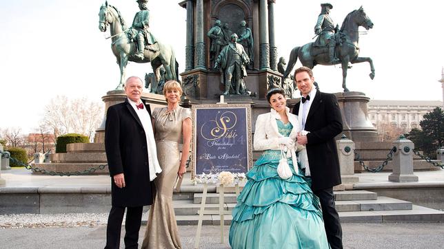 Bild: ARD/Marco Meenen Werner, Charlotte, Pauline und Leonard
