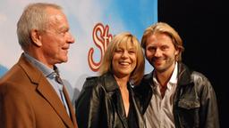 Dirk Galuba, Mona Seefried und Erich Altenkopf (r.)