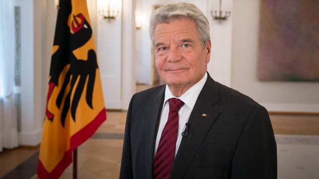 Bild: dpa Bundespräsident Joachim Gauck
