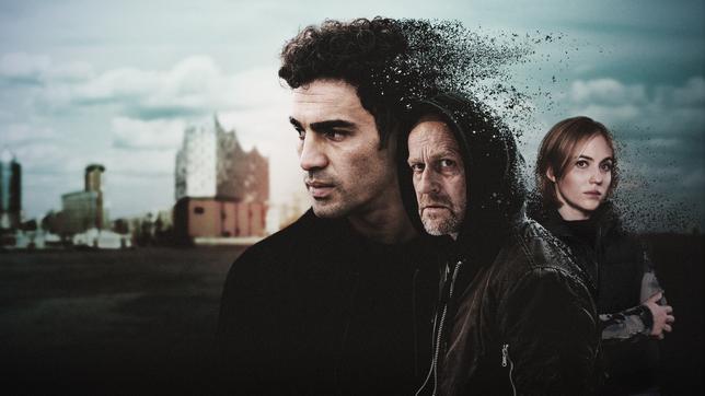 Bild: Boris Laewen, Bearbeitung: Viktoria Grunjajew KeyVisual zur Thriller-Serie "Informant – Angst über der Stadt"