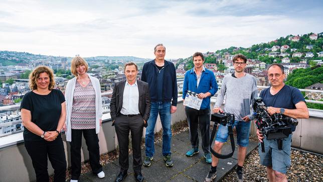 Dreharbeiten in Stuttgart für den "Tatort: Vergebung" (AT) 