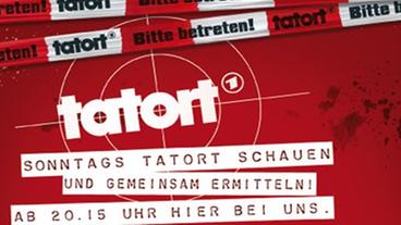 Bild: Das Erste Aufsteller zum Public Viewing