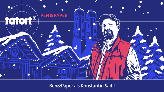 Bild: BR Tatort x Twitch | Kaltes Gold: Ben&Paper spielt Konstantin Saibl