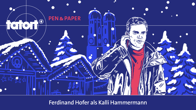Bild: BR Tatort x Twitch | Kaltes Gold: Ferdinand Hofer spielt Kalli Hammermann