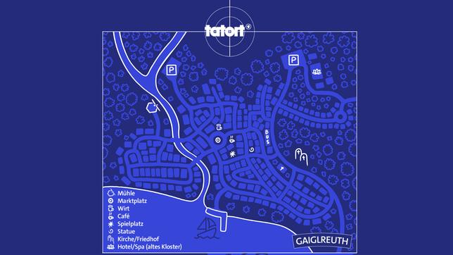 Bild: BR Tatort x Twitch | Gaiglreuth - Tot klickt gut: Map